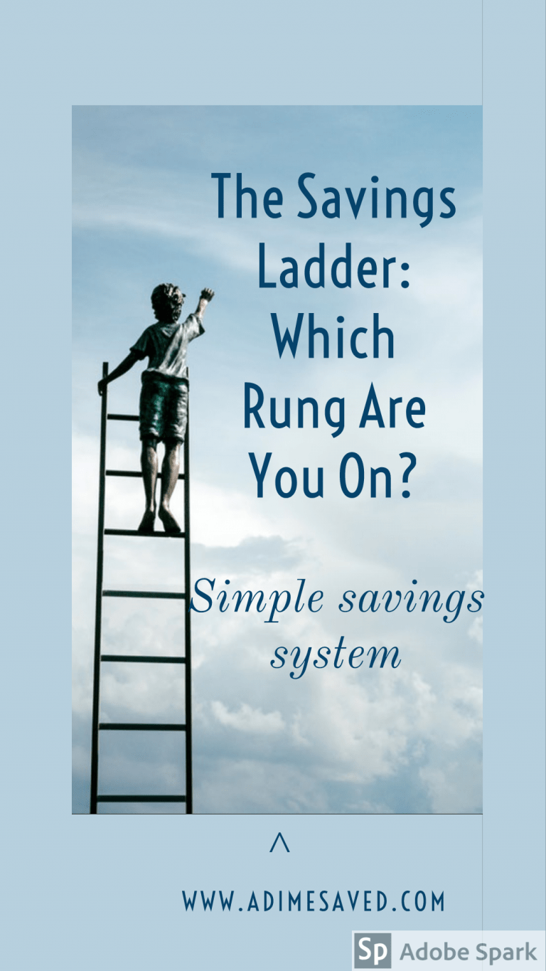 Setting Up Your Savings Ladder A Dime Saved