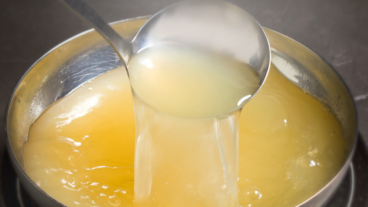 Bouillon de volaille soup.