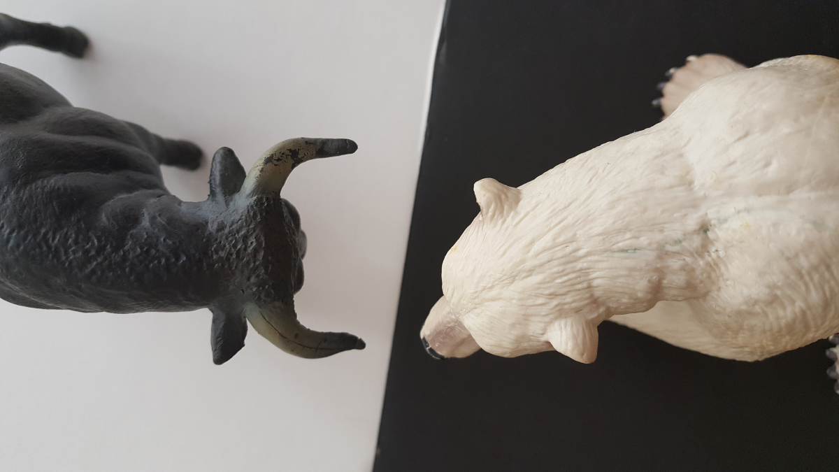 bear bull market black white background Bull Market vs. Bear Market.