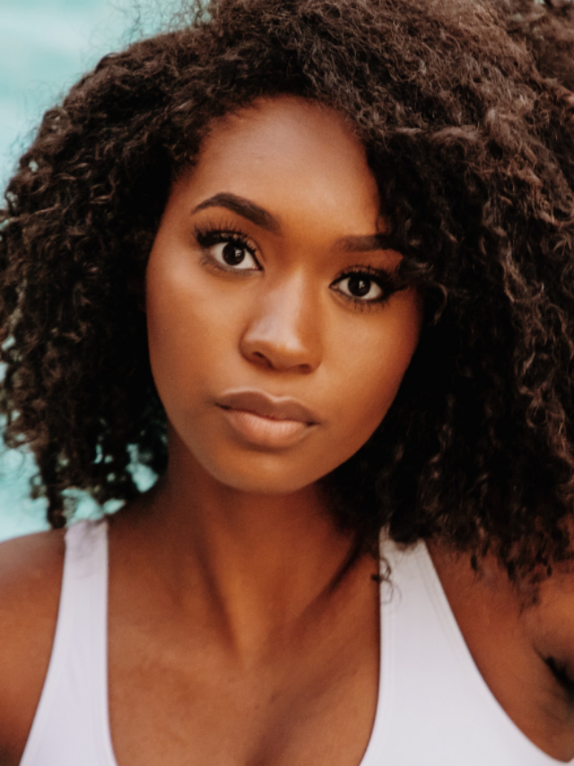 woman in white tank top