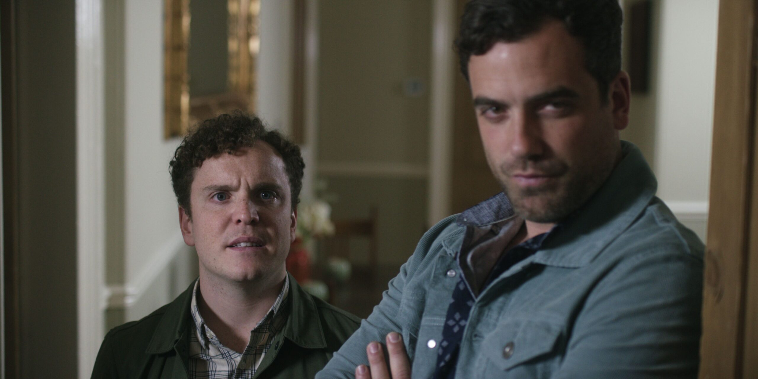 Joshua McGuire, Daniel Ings in Lovesick.