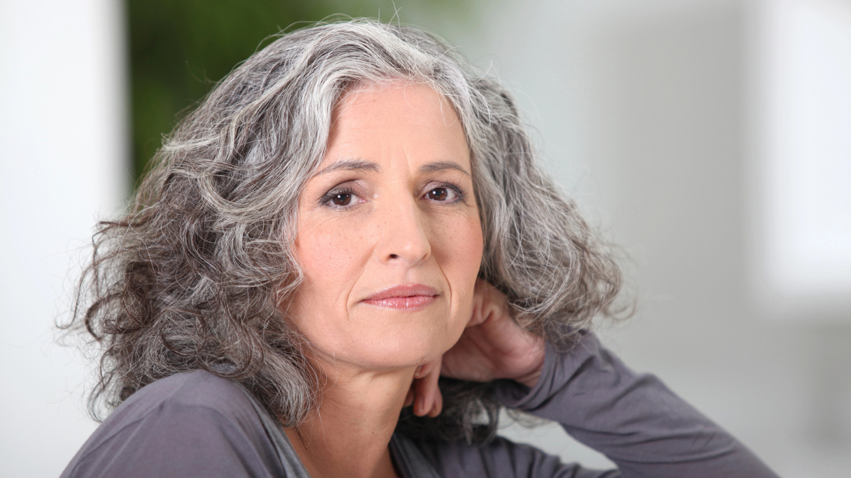 Portrait of an older woman.