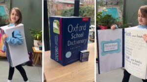 5 Purim Costume Ideas for Kids 5 DIY World Book Day Dictionary Costume.