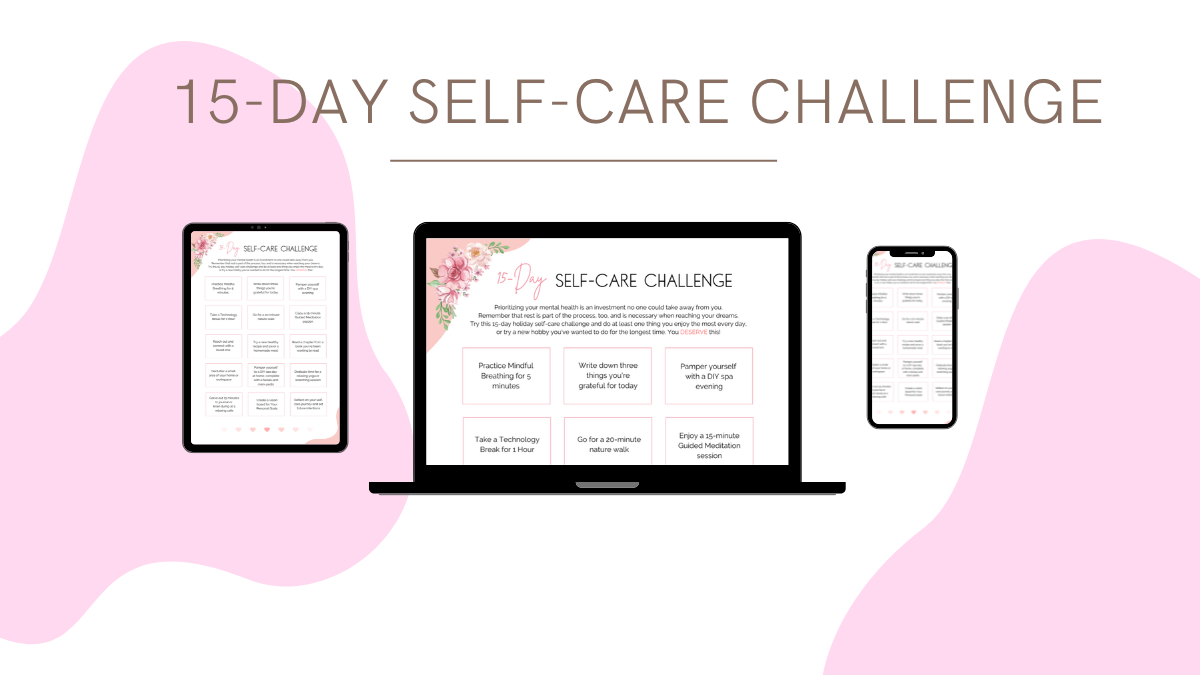 15-Day Self-Care Challenge.