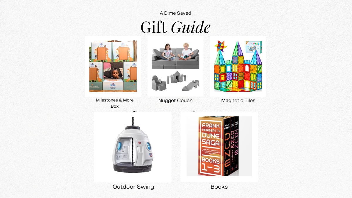 A Dime Saved Gift Guide.