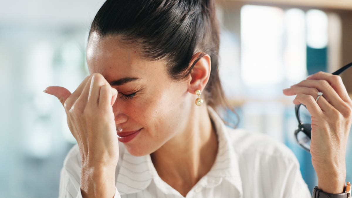 a woman so stressed about debt so she is going to use the stress debt payoff method.